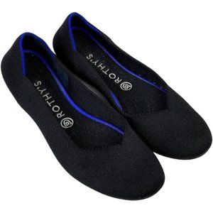 Women’s Rothy’s Round Toe Flats Black Size 5.5